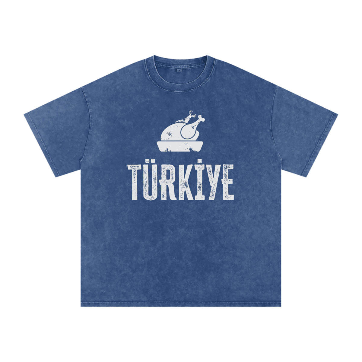Turkey, Turkiye...what's the difference...  Snow Washed Oversized Cotton T-Shirt