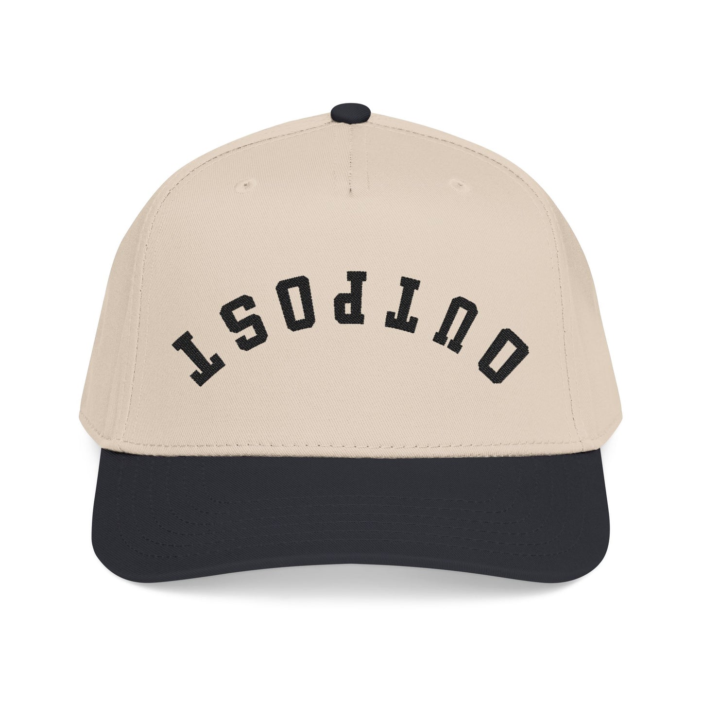 Embroidered Snap-Back Cap