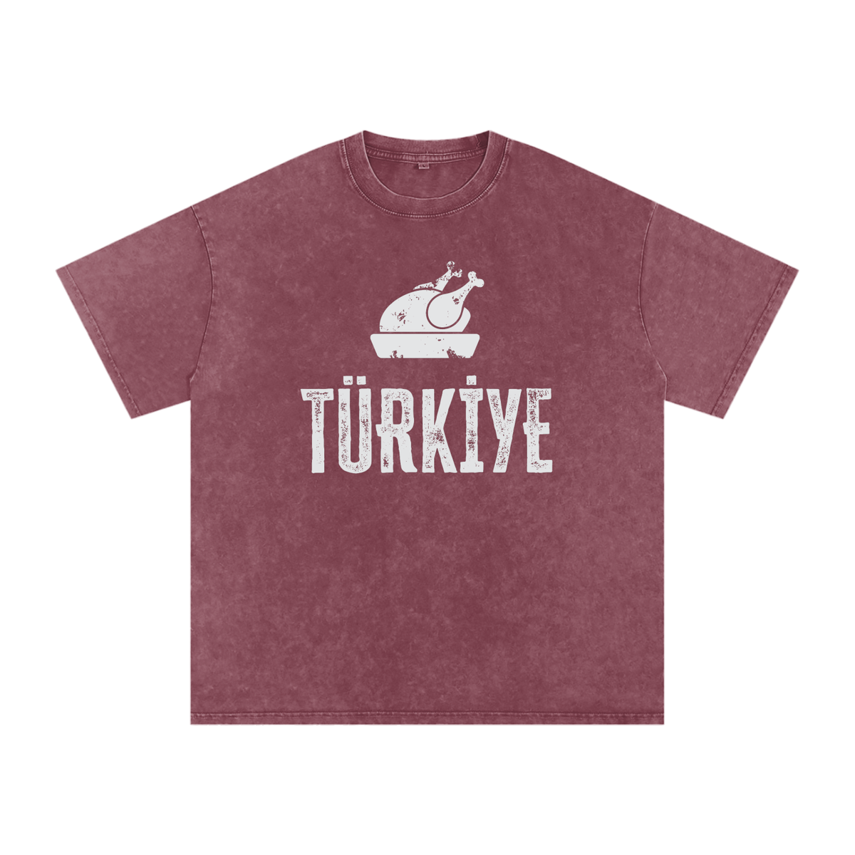 Turkey, Turkiye...what's the difference...  Snow Washed Oversized Cotton T-Shirt
