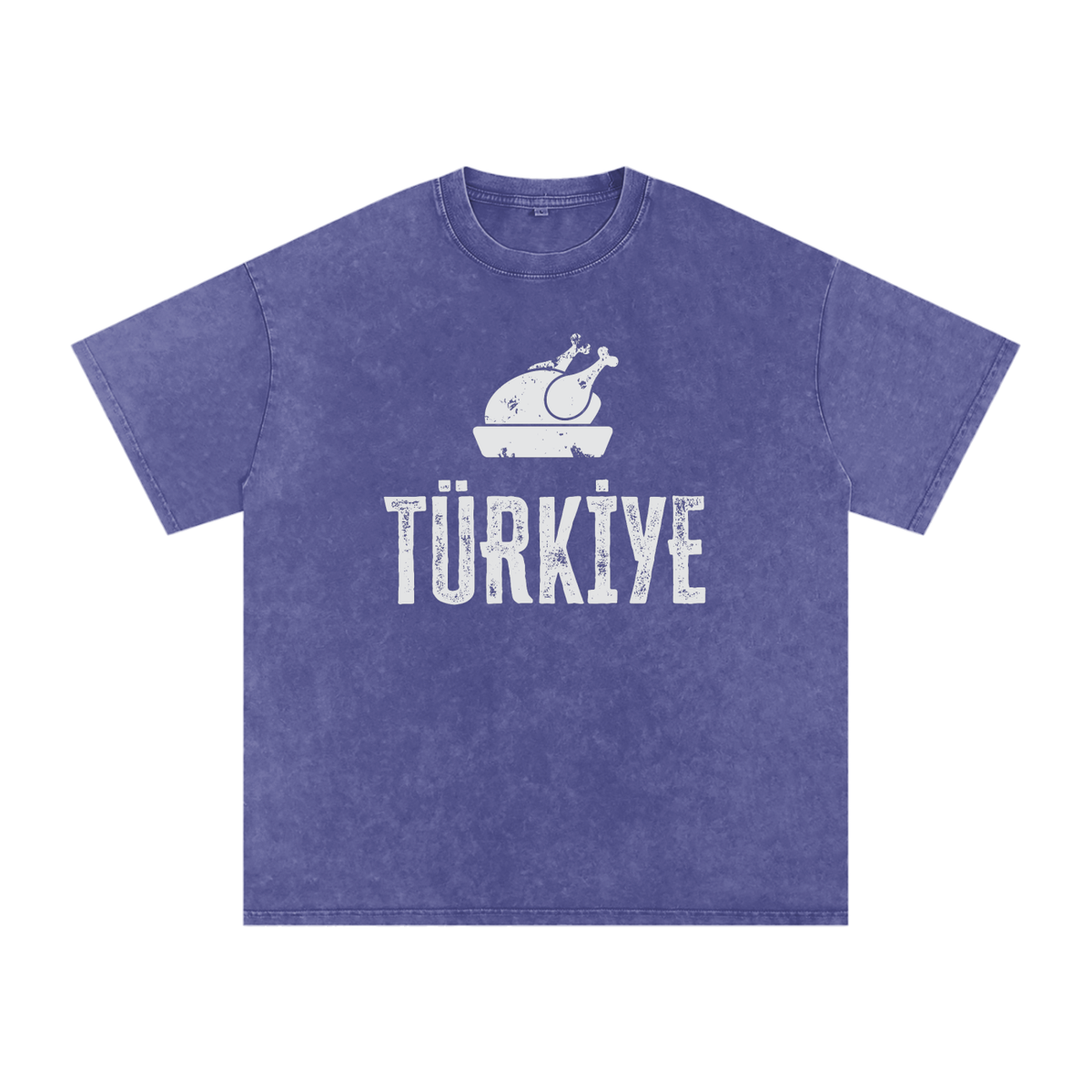 Turkey, Turkiye...what's the difference...  Snow Washed Oversized Cotton T-Shirt